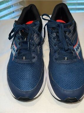 Saucony Men's Cohesion 15 Blue Athletic Shoes Sz 13 Running Athleisure Training